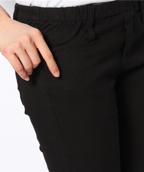JOURNAL STANDARD relume(ジャーナルスタンダード レリューム)の「ストレッチツイル クロップドレギンスパンツ(その他パンツ・レディース・マスタード/カーキ/ブラック/ライトグレー/ホワイト・34/38/36/40)」の10枚目の写真