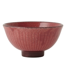 Francfranc（フランフラン）の「美濃焼 飯碗 しのぎ レッド（食器）」