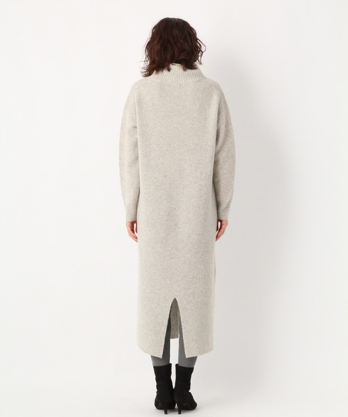 A part by（アパートバイ）の「5GWロングタートルワンピース 818745（ワンピース・レディース・グレー/オフホワイト/サックスブルー・FREE）」の4枚目の写真