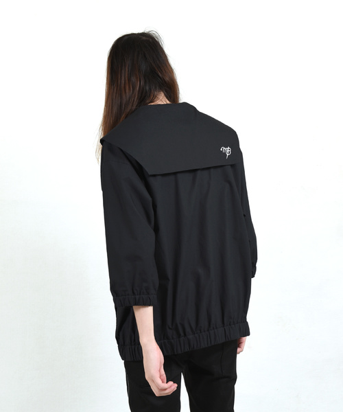 MILKBOY（ミルクボーイ）の「SAILOR シャツジャケット（ブルゾン・メンズ・ブラック/ベージュ/サックスブルー/チェック・FREE）」の6枚目の写真