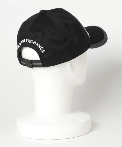 ARMANI EXCHANGE（アルマーニエクスチェンジ）の「【A|Xアルマーニ エクスチェンジ】ビックAXロゴ　パネルキャップ（キャップ・メンズ・ホワイト/ブラック・FREE）」の3枚目の写真