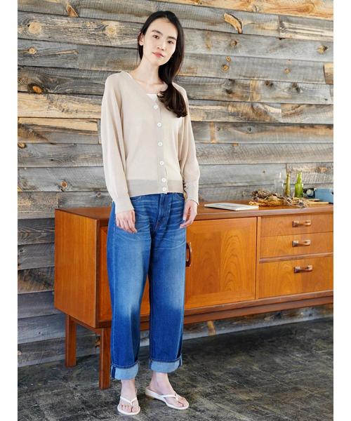 AMERICAN HOLIC（アメリカンホリック）の「ストレートロールアップデニム（デニムパンツ・レディース・ブルー系その他・S/M/L）」の16枚目の写真