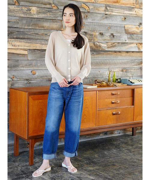 AMERICAN HOLIC（アメリカンホリック）の「ストレートロールアップデニム（デニムパンツ・レディース・ブルー系その他・S/M/L）」の15枚目の写真