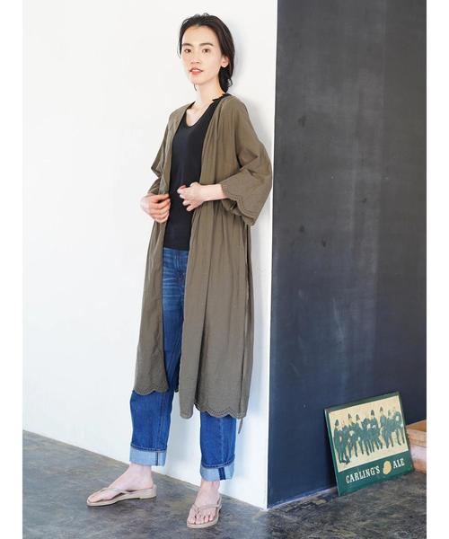 AMERICAN HOLIC（アメリカンホリック）の「ストレートロールアップデニム（デニムパンツ・レディース・ブルー系その他・S/M/L）」の13枚目の写真