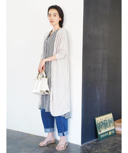 AMERICAN HOLIC（アメリカンホリック）の「ストレートロールアップデニム（デニムパンツ・レディース・ブルー系その他・S/M/L）」の11枚目の写真