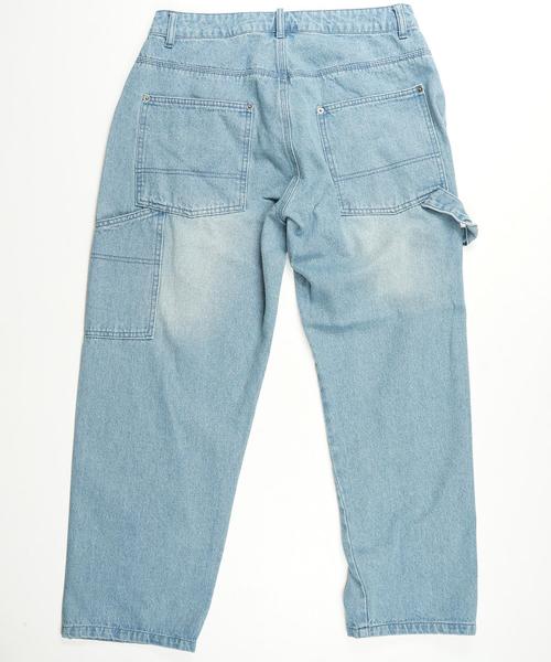 おしゃれスタ(オシャレスタ)の「デニムペインターパンツ(IR)(その他パンツ・メンズ・A/B・M/L/XL)」の5枚目の写真