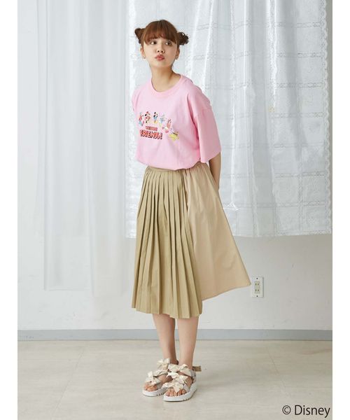 merry jenny(メリージェニー)の「MICKEY FRIENDS T(Tシャツ/カットソー・レディース・ブラック/オフホワイト/ピンク/ラベンダー/クリーム・FREE)」の15枚目の写真