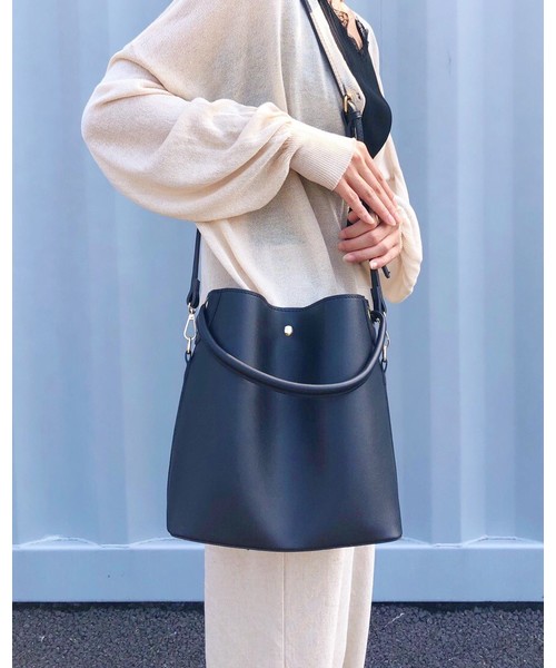 CLEA（クレア）の「2WAY ポーチSETワンハンドルバッグ（ハンドバッグ・レディース・ベージュ/キャメル/ブラック/ライトブラウン/モカ・FREE）」の19枚目の写真