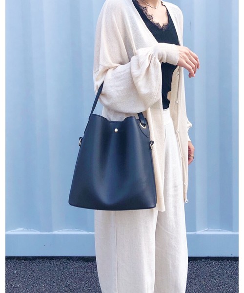 CLEA（クレア）の「2WAY ポーチSETワンハンドルバッグ（ハンドバッグ・レディース・ベージュ/キャメル/ブラック/ライトブラウン/モカ・FREE）」の18枚目の写真