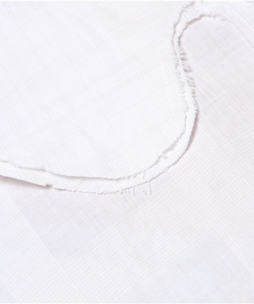 BEAMS BOY（ビームスボーイ）の「○BEAMS BOY / 2重襟 Wバックボタン ショートブラウス（シャツ/ブラウス・レディース・ホワイト/ブラック・ONE SIZE）」の11枚目の写真