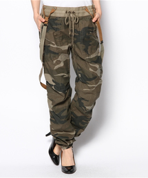 goa | サスペンダー付 硫化カーゴPT(カーゴパンツ)