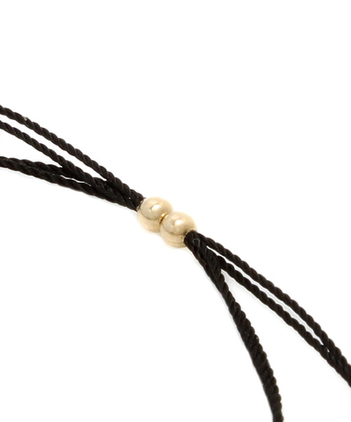 bpr BEAMS Women's（ビーピーアール　ビームス）の「NIKKI-B / GFdetail ブレスレット（ブレスレット・レディース・ホワイト/ブラック・ONE SIZE）」の3枚目の写真