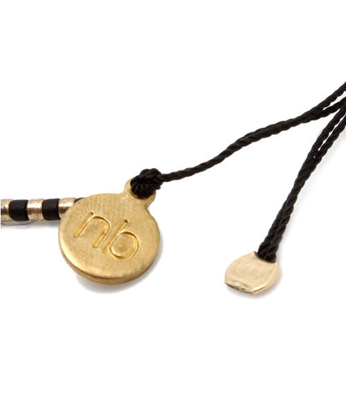 bpr BEAMS Women's（ビーピーアール　ビームス）の「NIKKI-B / GFdetail ブレスレット（ブレスレット・レディース・ホワイト/ブラック・ONE SIZE）」の4枚目の写真