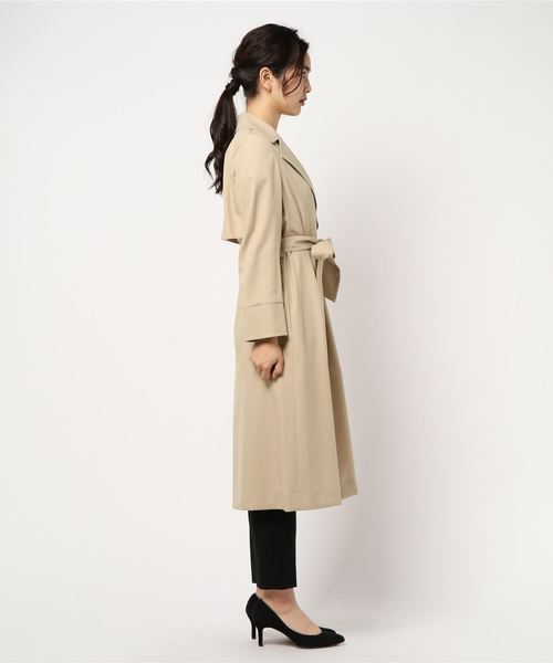 La TOTALITE（ラトータリテ）の「リノントレンチコート◆（トレンチコート・レディース・ベージュ・FREE）」の8枚目の写真