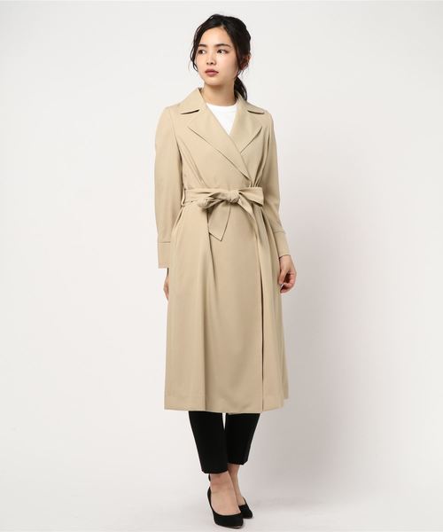 La TOTALITE（ラトータリテ）の「リノントレンチコート◆（トレンチコート・レディース・ベージュ・FREE）」の12枚目の写真