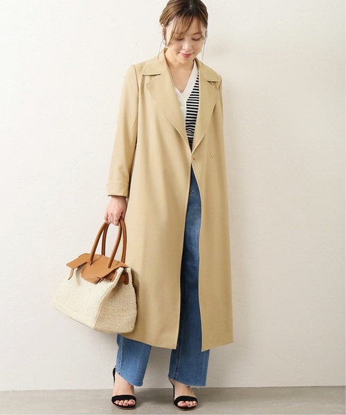 La TOTALITE（ラトータリテ）の「リノントレンチコート◆（トレンチコート・レディース・ベージュ・FREE）」の10枚目の写真