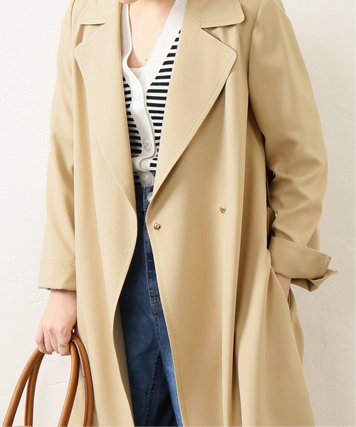 La TOTALITE（ラトータリテ）の「リノントレンチコート◆（トレンチコート・レディース・ベージュ・FREE）」の2枚目の写真