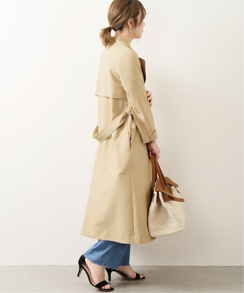 La TOTALITE（ラトータリテ）の「リノントレンチコート◆（トレンチコート・レディース・ベージュ・FREE）」の9枚目の写真
