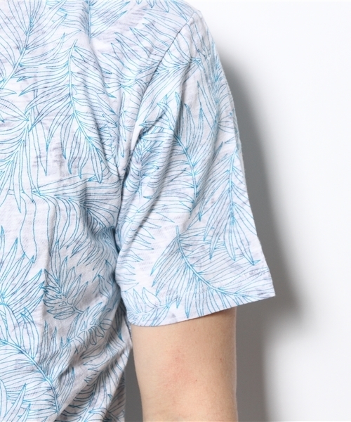 MEN'S BIGI（メンズビギ）の「【スマート5月号P48 山本裕典さん着用】 トロピカルプリントTシャツ（Tシャツ/カットソー・メンズ・ネイビー/グリーン・LARGE/SMALL/MEDIUM/LL）」の7枚目の写真