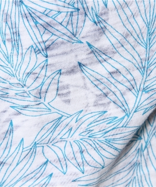 MEN'S BIGI（メンズビギ）の「【スマート5月号P48 山本裕典さん着用】 トロピカルプリントTシャツ（Tシャツ/カットソー・メンズ・ネイビー/グリーン・LARGE/SMALL/MEDIUM/LL）」の5枚目の写真