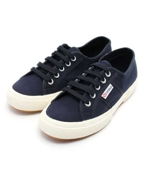 SHIPS for women（シップスフォーウィメン）の「SUPERGA: CANVAS SNEAKER（2750）（スニーカー・レディース・オフホワイト/ブラック/ブルー/ネイビー/カーキ/イエロー・38/36/37/39/35）」の4枚目の写真
