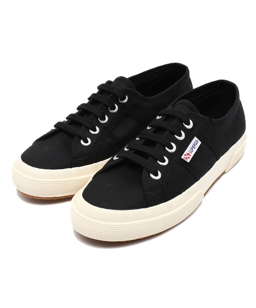 SHIPS for women（シップスフォーウィメン）の「SUPERGA: CANVAS SNEAKER（2750）（スニーカー・レディース・オフホワイト/ブラック/ブルー/ネイビー/カーキ/イエロー・38/36/37/39/35）」の2枚目の写真