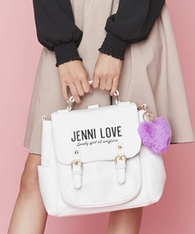 JENNI love | チャーム付サッチェルバッグ(バックパック/リュック)