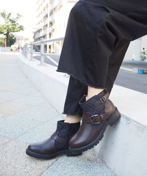 byあしながおじさん | 〈ｂｙあしながおじさん〉ショートエンジニアブーツ(ブーツ)