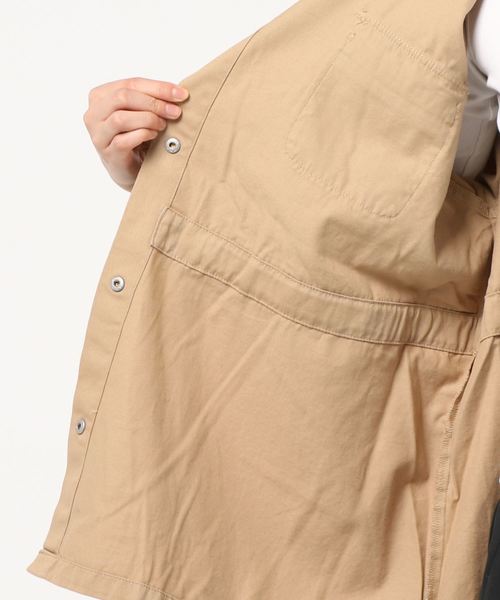 coca（coca）（コカ）の「ウエストリボンコットンマウンテンパーカー（マウンテンパーカー・レディース・ベージュ/カーキ・ONE SIZE）」の15枚目の写真