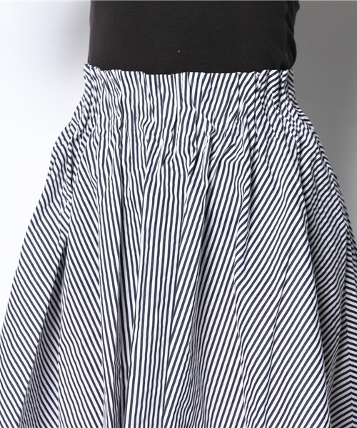 Kastane（カスタネ）の「【Kastane】ストライプタックスカート（スカート・レディース・その他18・FREE）」の3枚目の写真