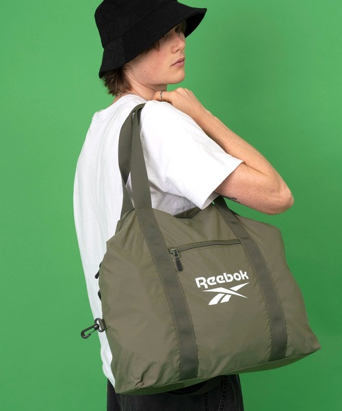 Reebok（リーボック）の「【Reebok/リ－ボック】ナイロンショルダーバッグ トートバッグ ポケット付き 2WAYバッグ（トートバッグ・メンズ・ホワイト/ブラック/ネイビー/カーキ/グレー/ブラック系その他・FREE）」の11枚目の写真