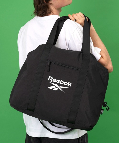 Reebok（リーボック）の「【Reebok/リ－ボック】ナイロンショルダーバッグ トートバッグ ポケット付き 2WAYバッグ（トートバッグ・メンズ・ホワイト/ブラック/ネイビー/カーキ/グレー/ブラック系その他・FREE）」の18枚目の写真