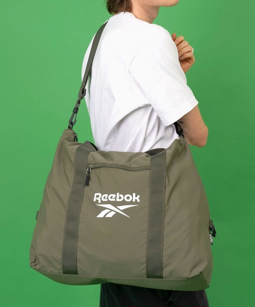 Reebok（リーボック）の「【Reebok/リ－ボック】ナイロンショルダーバッグ トートバッグ ポケット付き 2WAYバッグ（トートバッグ・メンズ・ホワイト/ブラック/ネイビー/カーキ/グレー/ブラック系その他・FREE）」の17枚目の写真