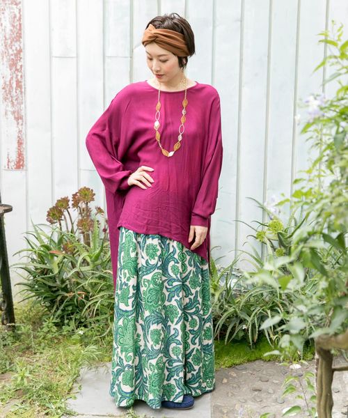 チャイハネ（チャイハネ）の「【チャイハネ】ツイストワイドヘアバンド（ヘアバンド・レディース・ブラック/ブラウン/ターコイズブルー/オレンジ・FREE）」の9枚目の写真