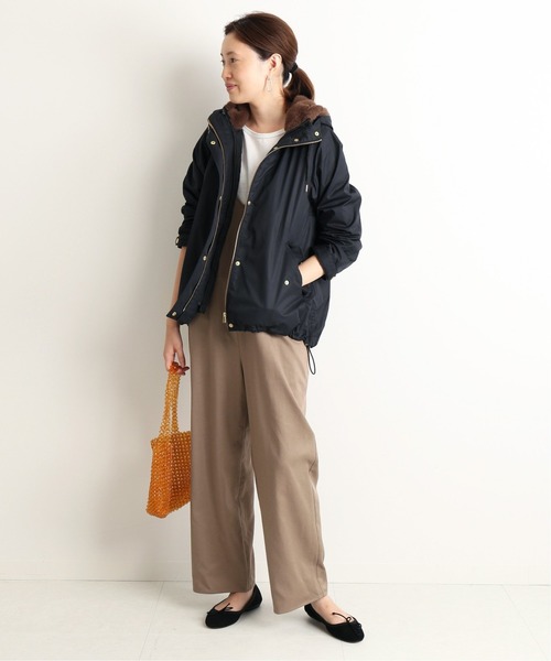 セール】エコファー付きフードミリタリーブルゾン◇（ブルゾン