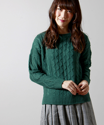 WEGO | WEGO/ケーブル編みニット(ニット/セーター)