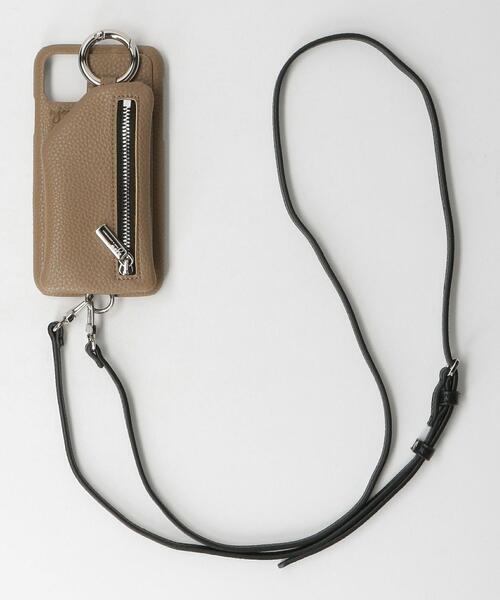 ajew（エジュー）の「＜AJEW＞CADENAS ジップ ストラップ iPhone XR/11ケース（スマホケース/カバー・レディース・ベージュ/ブラック/その他1/ライトブルー/ダークグレー/ライラック/ブラウン/パープル/ケリー/オフホワイト/コバルトブルー・FREE）」の5枚目の写真