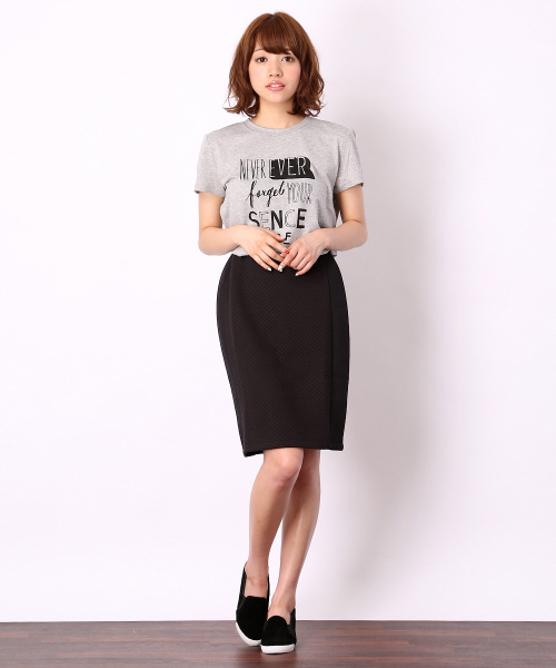 MYSELF ABAHOUSE（マイセルフアバハウス）の「ｷﾙﾃｨﾝｸﾞSK（スカート・レディース・オフホワイト/グレー/ブラック・FREE）」の11枚目の写真