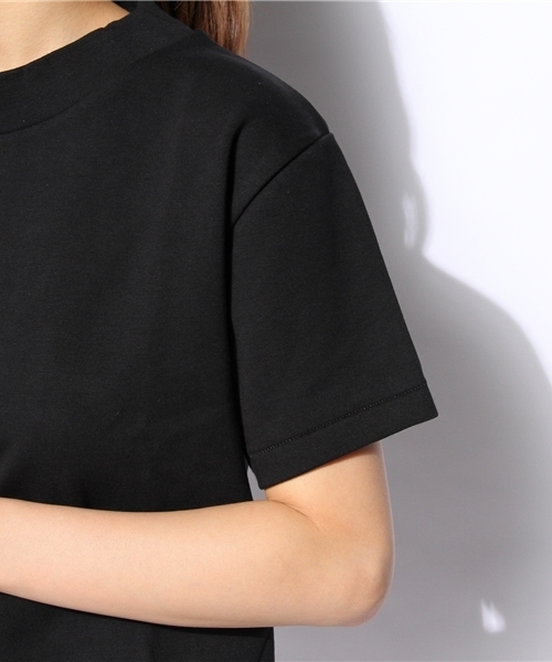 MOUSSY（マウジー）の「Shirt Layard TEE（Tシャツ/カットソー・レディース・ホワイト/ダークグリーン/ブラック・1/2）」の11枚目の写真