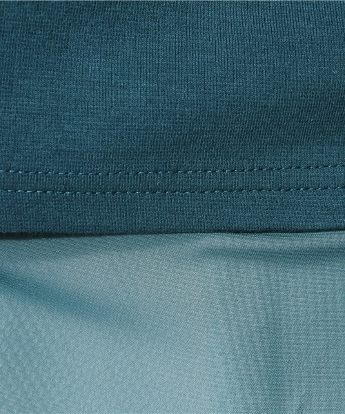 MOUSSY（マウジー）の「Shirt Layard TEE（Tシャツ/カットソー・レディース・ホワイト/ダークグリーン/ブラック・1/2）」の7枚目の写真