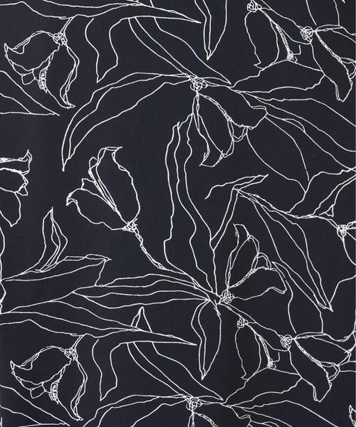 natural couture（ナチュラルクチュール）の「チューリップ柄スカート（スカート・レディース・アイボリー/オフホワイト/ブラック・FREE）」の22枚目の写真