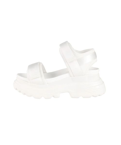 EMODA（エモダ）の「ハイバルキースニーカーサンダル（サンダル・レディース・ホワイト/ブラック・SMALL/MEDIUM/LARGE）」の5枚目の写真