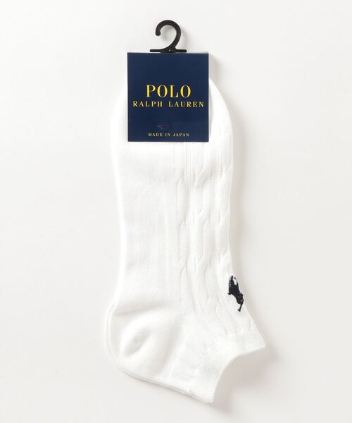 Polo Ralph Lauren レディース ワンポイント ケーブル柄スニーカーソックス 37 858 ソックス 靴下 Polo Ralph Lauren ポロラルフローレン のファッション通販 Zozotown