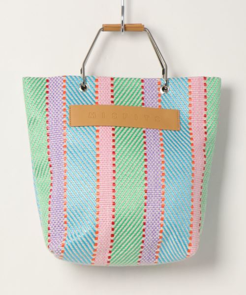 natural couture(ナチュラルクチュール)の「マルチカラートート(トートバッグ・レディース・ブラック/マルチ/ベージュ系その他・FREE)」の1枚目の写真