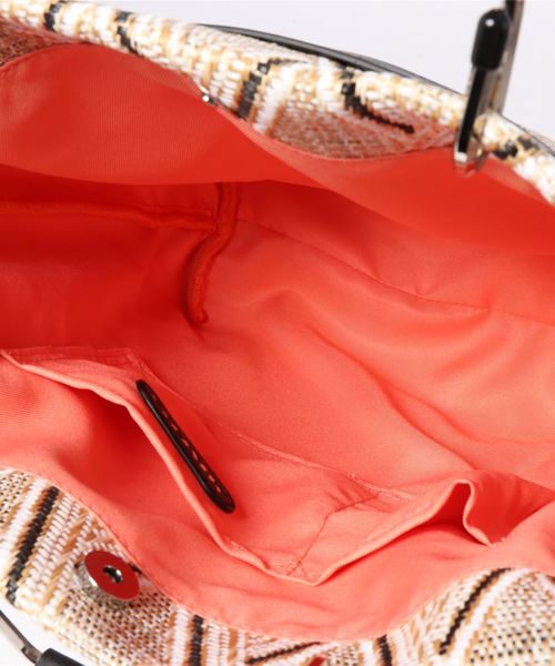 natural couture(ナチュラルクチュール)の「マルチカラートート(トートバッグ・レディース・ブラック/マルチ/ベージュ系その他・FREE)」の7枚目の写真