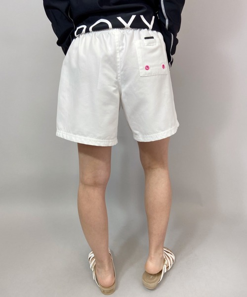 ROXY（ロキシー）の「ROXY/ロキシー  水陸両用 無地トランクス  RBS205042（水着・レディース・ブラック/ホワイト/ネイビー・S/M/L）」の15枚目の写真