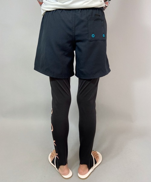 ROXY（ロキシー）の「ROXY/ロキシー  水陸両用 無地トランクス  RBS205042（水着・レディース・ブラック/ホワイト/ネイビー・S/M/L）」の9枚目の写真