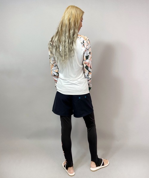 ROXY（ロキシー）の「ROXY/ロキシー  水陸両用 無地トランクス  RBS205042（水着・レディース・ブラック/ホワイト/ネイビー・S/M/L）」の12枚目の写真