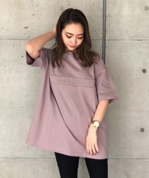 ENVYM | サイドスウィッチングビッグＴ(Tシャツ/カットソー)