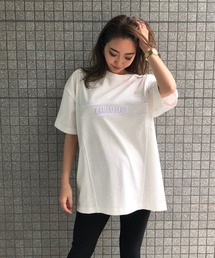 ENVYM | サイドスウィッチングビッグＴ(Tシャツ/カットソー)